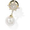 image:imageGifts for Wife Anniversary Brooch for Women Pearl Brooch Real AAA Quality Handpicked Nature Pearls and D Color Moissanite  Gifts for Mom Girlfriend Her NO11203
