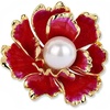 image:imageGifts for Wife Anniversary Brooch for Women Pearl Brooch Real AAA Quality Handpicked Nature Pearls and D Color Moissanite  Gifts for Mom Girlfriend Her NO11197