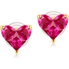 image:imageNONNYL Gifts for Wife Jewelry Real 14k Gold Red gem EarringsGifts Jewelry for Women Wife Mom Grandma Girlfriend on Anniversary Birthday Mothers Day Valentines Day Gifts for Her Christmas Day Gifts