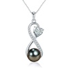 image:imageNONNYL Gifts for Wife WomenTahitianBlackPearlNecklaceWife Wedding Birthday Anniversary JewelryMom Girlfriend Her Christmas Day Mothers Day Gifts for Mom Women Valentines