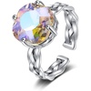 image:imageNONNYL Ring for Women Jewelry rings Gifts S925 Sterling Silver Ring Gifts for Wife Mom Girlfriend Anniversary Birthday Fine Jewelry Gifts for Her NO11712