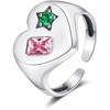 image:imageNONNYL Ring for Women Jewelry rings Gifts S925 Sterling Silver Ring Gifts for Wife Mom Girlfriend Anniversary Birthday Fine Jewelry Gifts for Her NO11544