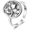 image:imageNONNYL Ring for Women Jewelry rings Gifts S925 Sterling Silver Ring Gifts for Wife Mom Girlfriend Anniversary Birthday Fine Jewelry Gifts for Her NO11602