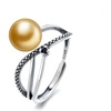 image:imageNONNYL Wife Jewelry Gifts  Genuine South Sea Golden Pearl Jewelry Rings for Women Birthday Jewelry for Girlfriend Valentines Day for Wife Mothers Day for Mom Grandma NO33256