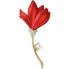 Rose brooch