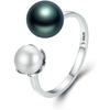 image:imageTahitian Black Pearl Rings Jewelry For Women Fashion Christmas Gifts Wife Mom Girlfriend Anniversary Birthday Fine Jewelry Gifts for Her NO33224