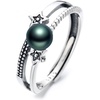 image:imageTahitian Black Pearl Rings Jewelry For Women Fashion Christmas Gifts Wife Mom Girlfriend Anniversary Birthday Fine Jewelry Gifts for Her NO33229