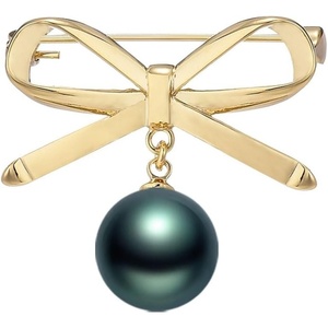 image:imageBlack Tahiti Pearl Brooch Broches Jewelry For Women Fashion Christmas Gifts Wife Mom Girlfriend Anniversary Birthday Fine Jewelry Gifts for Her NO11330