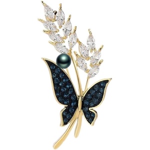 image:imageBlack Tahiti Pearl Brooch Broches Jewelry For Women Fashion Christmas Gifts Wife Mom Girlfriend Anniversary Birthday Fine Jewelry Gifts for Her NO11334
