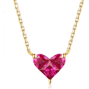 image:imageNONNYL Gifts for Wife 14k Gold Red Gem Pendant NecklacesJewelry Gifts for Wife Women Mom Girlfriend on Gifts Anniversary Birthday Mothers Day Valentines Day Gifts for Her Christmas Day Gifts