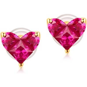 image:imageNONNYL Gifts for Wife Jewelry Real 14k Gold Red gem EarringsGifts Jewelry for Women Wife Mom Grandma Girlfriend on Anniversary Birthday Mothers Day Valentines Day Gifts for Her Christmas Day Gifts
