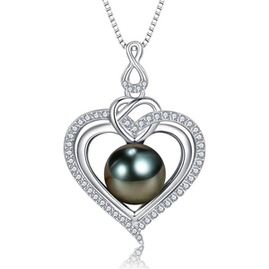 image:imageNONNYL Gifts for Women WifeTahitian Black PearlNecklaceGift for Wife Wedding Birthday Anniversary JewelryMom Girlfriend Her Mothers Day Gifts for Mom Women Valentines Day Christmas Day Giftsblack pearl necklace