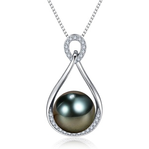 image:imageNONNYL Gifts for Women WifeTahitianBlackPearlNecklaceGift for Wife Wedding Anniversary Birthday JewelryMom Girlfriend Her Mothers Day Gifts for Mom Women Valentines Day Christmas Day Gifts