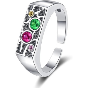 image:imageNONNYL Ring for Women Jewelry rings Gifts S925 Sterling Silver Ring Gifts for Wife Mom Girlfriend Anniversary Birthday Fine Jewelry Gifts for Her NO11533