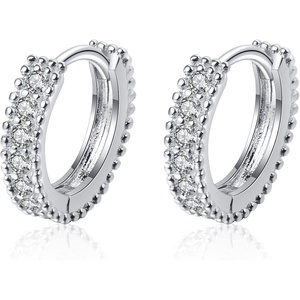 image:imageNonnyl Sterling Silver Earrings for Women  Moissanite Earring for Women Fine Jewelry  Christmas Gifts for Wife Mom Girlfriend Anniversary Birthday Ball