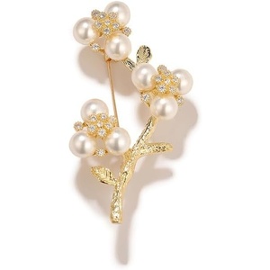 image:imagePearl Brooch Broches Jewelry For Women Fashion Jewelry Christmas Gifts Wife Mom Girlfriend Anniversary Birthday Fine Jewelry Gifts for Her NO11581