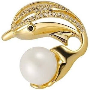 image:imagePearl Brooch Broches Jewelry For Women Fashions Christmas Gifts Wife Mom Girlfriend Anniversary Birthday Fine Jewelrys Gifts NO11569