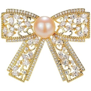 image:imagePearl Brooch Broches Jewelry For Women Jewelry Fashion Christmas Gifts Wife Mom Girlfriend Anniversary Jewelry Birthday Fine Jewelry Gifts for HerNO11576