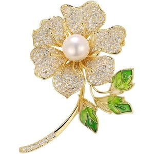 image:imagePearl Brooch Jewelrys Broches Jewelry For Women Fashion Christmas Gifts Wife Mom Girlfriend Anniversary Birthday Fine Jewelry Gifts for HerNO11575