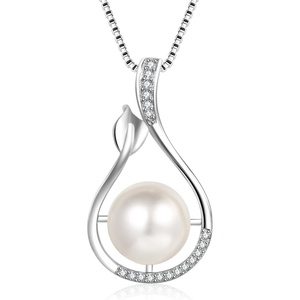 image:imagePearl NecklacesGifts for Women WifeGift for Wife Wedding Birthday Anniversary JewelryMom Girlfriend Her Mothers Day Gifts for Mom Women Valentines Day Christmas Day Gifts NO008