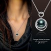 image:imageNONNYL Real Tahitian Cultured Black Pearl Pendant Necklace and Earrings Set for Womens Round Black Pearls Fine Jewelry Gifts for Women Wife Girlfriend Mother