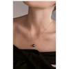 image:imageNonnyl Handpicked AAAA South Sea Tahitian Authentic Single Black Pearl Necklace Earrings Set for Women Fine Jewelry  Necklaces for Women Gifts for Wife Mom Girlfriend Anniversary Birthday Fine Jewelry Gifts for Her