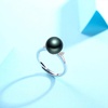 image:imageTahitian Black Pearl Rings Jewelry For Women Fashion Christmas Gifts Wife Mom Girlfriend Anniversary Birthday Fine Jewelry Gifts for Her NO33219