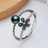 image:imageTahitian Black Pearl Rings Jewelry For Women Fashion Christmas Gifts Wife Mom Girlfriend Anniversary Birthday Fine Jewelry Gifts for Her NO33225