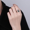 image:imageTahitian Black Pearl Rings Jewelry For Women Fashion Christmas Gifts Wife Mom Girlfriend Anniversary Birthday Fine Jewelry Gifts for Her NO33225