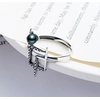 image:imageTahitian Black Pearl Rings Jewelry For Women Fashion Christmas Gifts Wife Mom Girlfriend Anniversary Birthday Fine Jewelry Gifts for Her NO33232