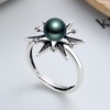 image:imageTahitian Black Pearl Rings Jewelry For Women Fashion Christmas Gifts Wife Mom Girlfriend Anniversary Birthday Fine Jewelry Gifts for Her NO33233