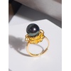 image:imageTahitian Black Pearl Rings Jewelry For Women Fashion Christmas Gifts Wife Mom Girlfriend Anniversary Birthday Fine Jewelry Gifts for Her NO33238