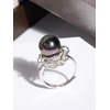 image:imageTahitian Black Pearl Rings Jewelry For Women Fashion Christmas Gifts Wife Mom Girlfriend Anniversary Birthday Fine Jewelry Gifts for Her NO33240