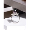 image:imageTahitian Black Pearl Rings Jewelry For Women Fashion Christmas Gifts Wife Mom Girlfriend Anniversary Birthday Fine Jewelry Gifts for Her NO33240