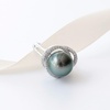 image:imageTahitian Black Pearl Rings Jewelry For Women Fashion Christmas Gifts Wife Mom Girlfriend Anniversary Birthday Fine Jewelry Gifts for Her NO33243