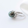 image:imageTahitian Black Pearl Rings Jewelry For Women Fashion Christmas Gifts Wife Mom Girlfriend Anniversary Birthday Fine Jewelry Gifts for Her NO33243