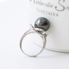 image:imageTahitian Black Pearl Rings Jewelry For Women Fashion Christmas Gifts Wife Mom Girlfriend Anniversary Birthday Fine Jewelry Gifts for Her NO33243