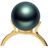 image:imageTahitian Black Pearl Rings Jewelry For Women Fashion Christmas Gifts Wife Mom Girlfriend Anniversary Birthday Fine Jewelry Gifts for Her NO33253