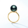 image:imageTahitian Black Pearl Rings Jewelry For Women Fashion Christmas Gifts Wife Mom Girlfriend Anniversary Birthday Fine Jewelry Gifts for Her NO33253