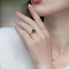 image:imageTahitian Black Pearl Rings Jewelry For Women Fashion Christmas Gifts Wife Mom Girlfriend Anniversary Birthday Fine Jewelry Gifts for Her NO33255