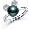image:imageTahitian Black Pearl Rings Jewelry For Women Fashion Christmas Gifts Wife Mom Girlfriend Anniversary Birthday Fine Jewelry Gifts for Her NO33218