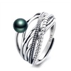image:imageTahitian Black Pearl Rings Jewelry For Women Fashion Christmas Gifts Wife Mom Girlfriend Anniversary Birthday Fine Jewelry Gifts for Her NO33227