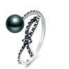image:imageTahitian Black Pearl Rings Jewelry For Women Fashion Christmas Gifts Wife Mom Girlfriend Anniversary Birthday Fine Jewelry Gifts for Her NO33228