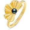 image:imageTahitian Black Pearl Rings Jewelry For Women Fashion Christmas Gifts Wife Mom Girlfriend Anniversary Birthday Fine Jewelry Gifts for Her NO33261