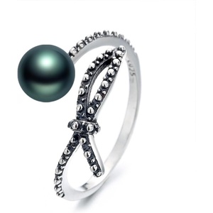 image:imageTahitian Black Pearl Rings Jewelry For Women Fashion Christmas Gifts Wife Mom Girlfriend Anniversary Birthday Fine Jewelry Gifts for Her NO33228