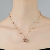 image:imageNONNYL Pearl Necklace for Women Gifts Sterling Silver Genuine White Freshwater Cultured Pearls Pendant Necklaces Gifts for Mom Wife Her Christmas Anniversary Birthday Fine Jewelry