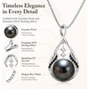image:imageNONNYL Birthday Gifts for Women Wife Anniversary Tahitian Pearl Necklace